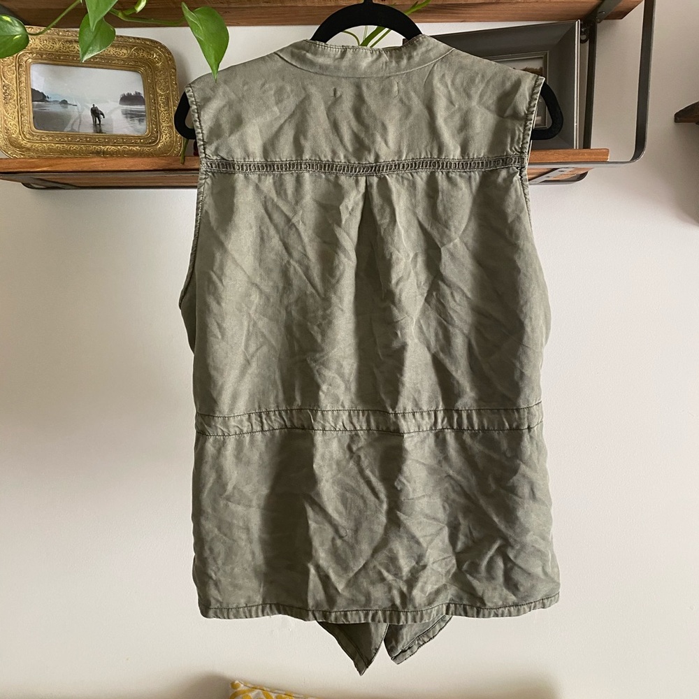 Max Jeans Hunter Green Vest - Picture 3 of 7